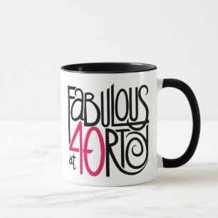 Caneca Fabuloso na 40rty Mug