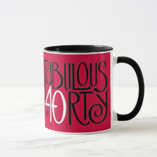 Caneca Fabuloso Tumba Vermelho Branco preto 40