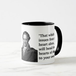 Caneca Faça a citação do coração Mug