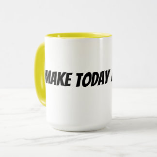 Caneca faça hoje incrível