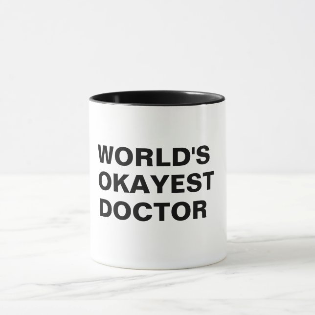 Caneca faça o médico mais legal do seu mundo (Centro)