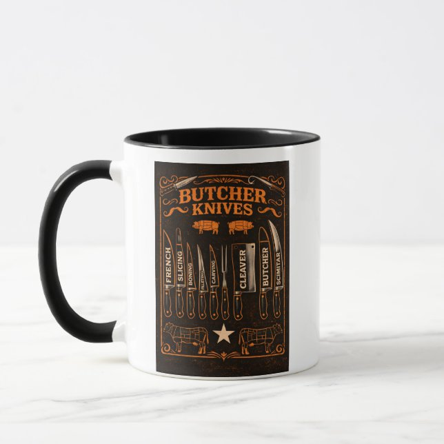 Caneca Facas de Açougueiro (Esquerda)