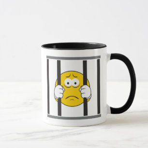 Caneca Face na prisão