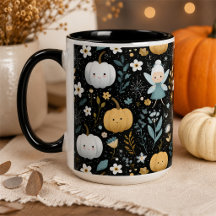 Fada e Pastel de Halloween de Kawaii Cute