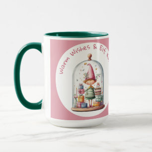 Caneca Fada Encantado   Natal do Polo Norte
