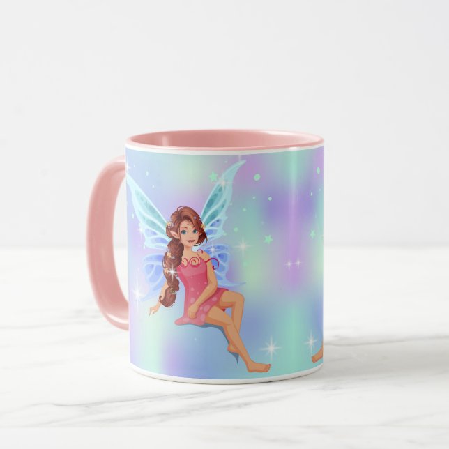 Caneca Fada Personalizada (Frente Esquerda)