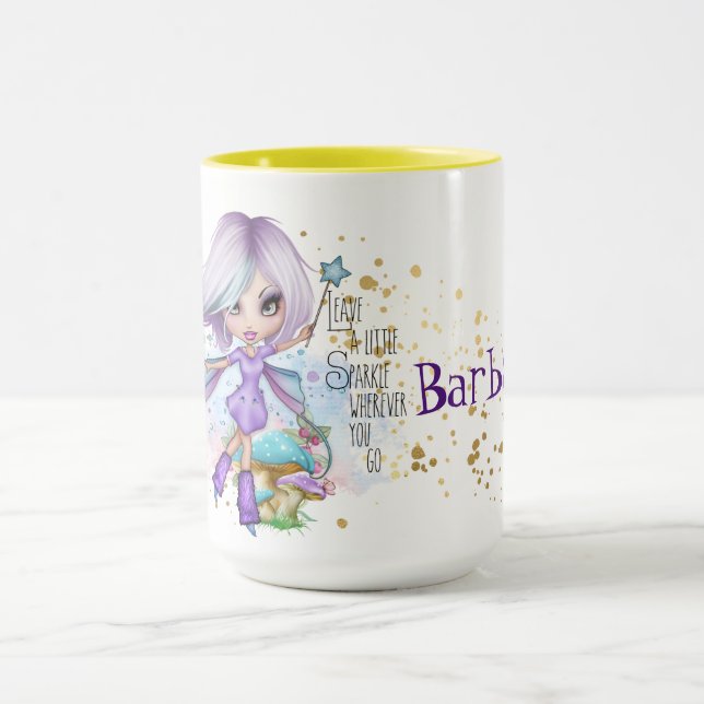 Caneca Fada Sparkle Personalizada (Centro)