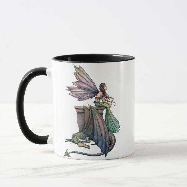 Caneca Fairy and Dragon por Molly Harrison (Esquerda)