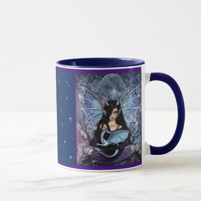 Caneca Fairy Dragon por Molly Harrison (Direita)