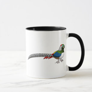 Caneca Faisão da senhora Amherst