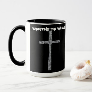 Caneca Faith Cross Silver - Digno De Vestir