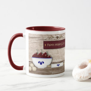 Caneca Faith Hope Love Mug