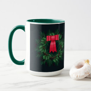 Caneca Faixas de Natal e Sucursais de Pinheiro Fecha M