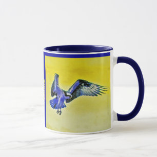 Caneca Falcão azul