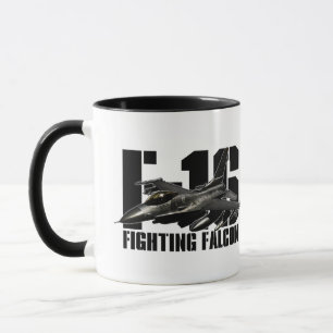 Caneca Falcão F-16 de combate