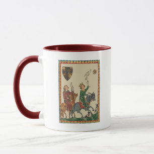 Caneca Falcoaria, Codex Manesse do século XIV