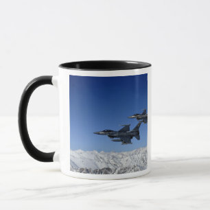Caneca Falcons de combate do F-16 da força aérea de E.U