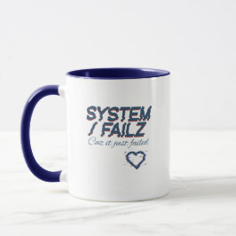 Caneca Falha de CDsystemz