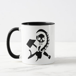 Caneca Falsificação russa e invasão por Mau de martelo