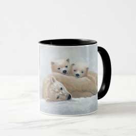 Caneca Família Ártico