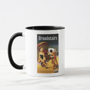 Caneca Família britânica do sul das estradas de ferro n