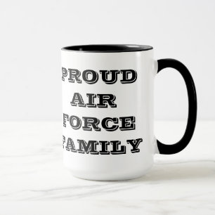 Caneca Família da Força Aérea de Mug