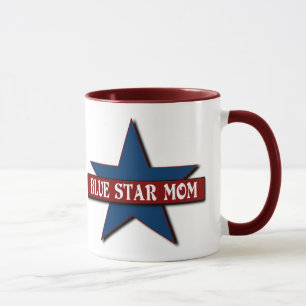 Caneca Família das forças armadas da mamã da estrela a
