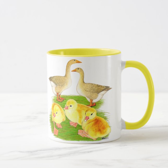 Caneca Família de Ganso Buff (Direita)