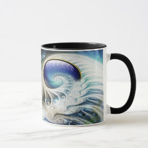 Caneca fantasia abstrato fractal