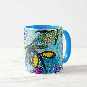 Caneca Fantasia de Libélula