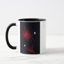 Fantasia Lírio-Aranha Vermelho Crimson Lycoris Cap