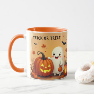 Caneca Fantasma e Mel de Abóbora Personalizados