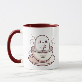 Caneca Fantasma em um Teacup