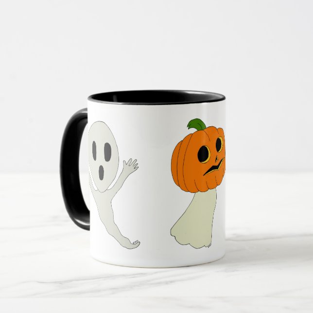 Caneca Fantasmas (Frente Esquerda)