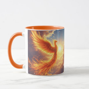 Caneca Fantasy Cuja Flaming Phoenix Sobe