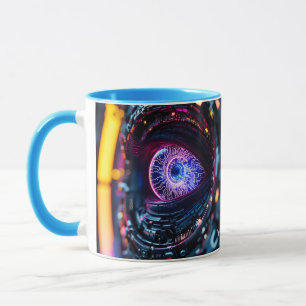 Caneca Fantasy - Cujo Olho Azul Cibernético