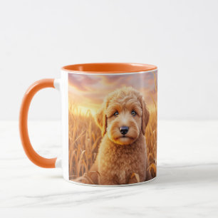 Caneca Fantasy Cute Baby Labradoodle Wheat