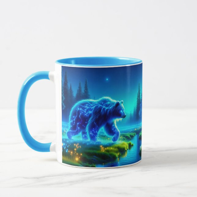 Caneca Fantasy Cute Bear River Meadow (Esquerda)