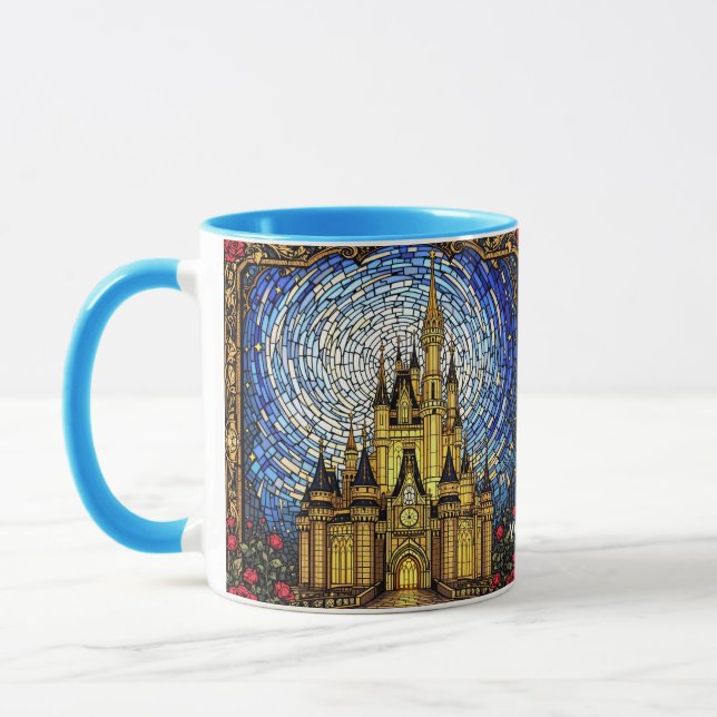 Caneca Fantasy Cute StainGlass Castle (Esquerda)