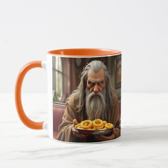 Caneca Fantasy Cute Wizard Onion Rings (Esquerda)