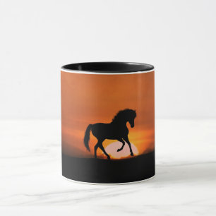 Caneca Fantasy Dressage Horse e Sunrise