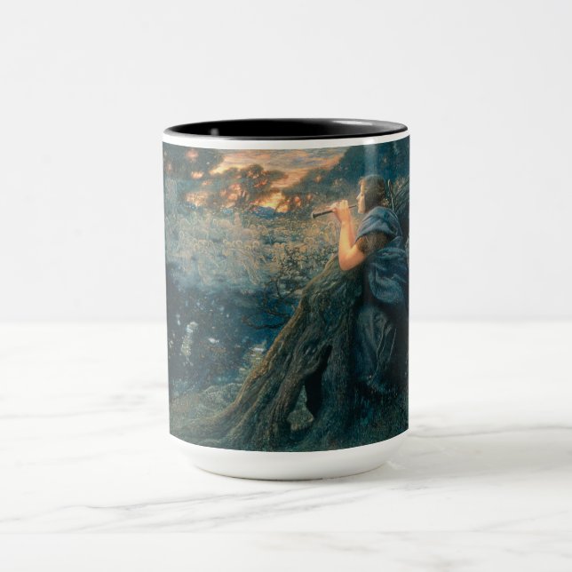Caneca Fantasy em Twilight (por Edward Robert Hughes) (Centro)