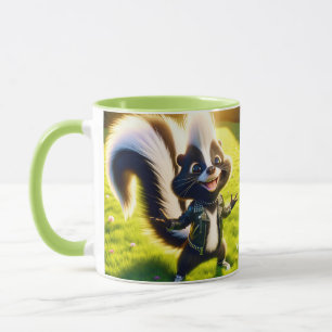 Caneca Fantasy - Estilo de Punk de Skunk