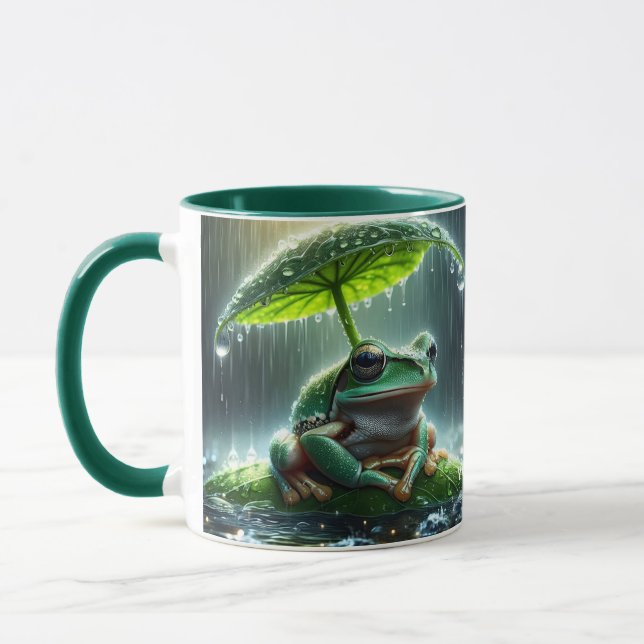 Caneca Fantasy Sapo Bonito Leaf Umbrella (Esquerda)