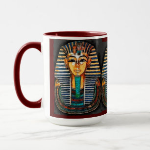 Caneca Faraó Egípcio Antigo Tutankhamen
