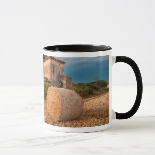 Caneca Fardo de feno no campo da Provença (Direita)
