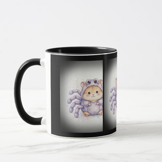 Caneca Fardo de hamster aranha fofa (Esquerda)