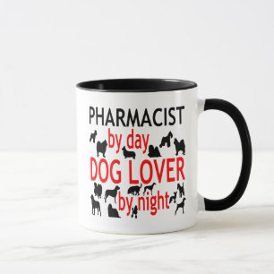 Caneca Farmacêutico de Pântano em Vermelho