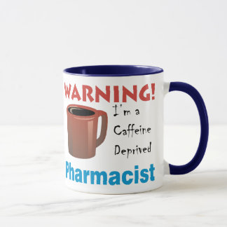 Caneca Farmacêutico destituído cafeína