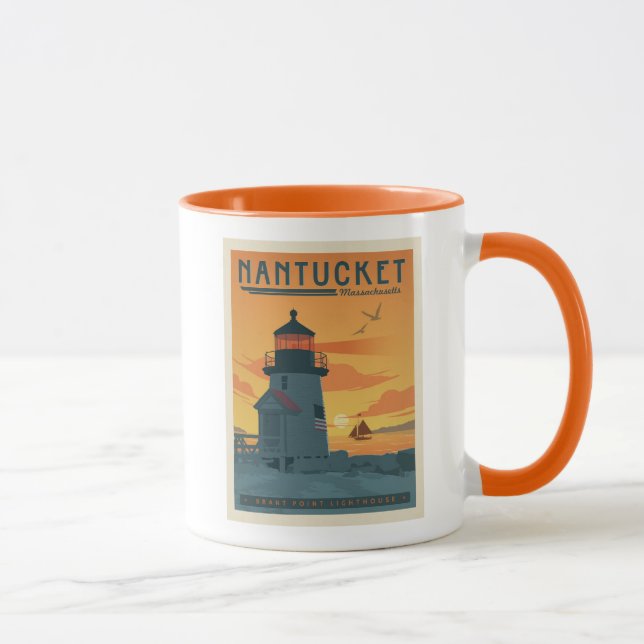Caneca Farol Brant Point | Mães Nantucket (Direita)
